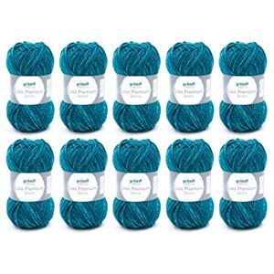 Gründl Wolle Lisa Premium Jeans, Yarn for Knitting with Colour Gradient, Knitting Yarn, Crochet Yarn, Soft and Skin-Friendly, 100% Polyacrylic, 10 Balls 50 g / 133 m, Needle Size 3.5-4.5, Green Blue Gründl Wolle Lisa Premium Jeans, Yarn for Knitting with Colour Gradient, Knitting Yarn, Crochet Yarn, Soft and Skin-Friendly, 100% Polyacrylic, 10 Balls 50 g / 133 m, Needle Size 3.5-4.5, Green Blue