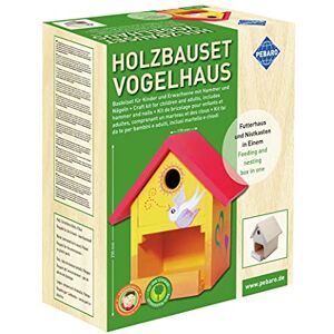 Pebaro Siva Toys 466 Siva ''Birch Wooden Birdhouse Kit '', Multi Colour Pebaro Siva Toys 466 Siva ''Birch Wooden Birdhouse Kit '', Multi Colour