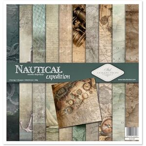 ITD Collection - Scrapbooking Paper 12x12, 310x320mm, Sea Expedition - Durable, Vibrant ITD Collection - Scrapbooking Paper 12x12, 310x320mm, Sea Expedition - Durable, Vibrant