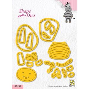 Nellie's Choice Cutting, Zebra Shape Die, 34 Piece, 11.6 x 7.2 cm, Card Making Supplies, Metal Dies for Scrapbooking, DIY and Paper Crafts, Yellow, 116 x 72mm Nellie's Choice Cutting, Zebra Shape Die, 34 Piece, 11.6 x 7.2 cm, Card Making Supplies, Metal Dies for Scrapbooking, DIY and Paper Crafts, Yellow, 116 x 72mm