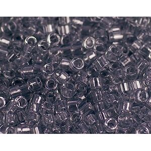 INNSPIRO Japanese Beads Cylinder Treasure Clear Grey 3.3mm.8/0 100g. INNSPIRO Japanese Beads Cylinder Treasure Clear Grey 3.3mm.8/0 100g.