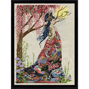 Tobin Design Works Queen of Silk Cross Stitch Kit - 16"X22" Tobin Design Works Queen of Silk Cross Stitch Kit - 16"X22"