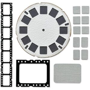 Sizzix Thinlits Die Set, Vault Picture Show by Tim Holtz, 15 Cutting Dies Sizzix Thinlits Die Set, Vault Picture Show by Tim Holtz, 15 Cutting Dies