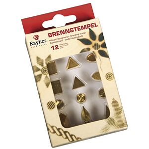 Rayher Stamp Set - Various Shapes for Pyrography & Stamping Rayher Stamp Set - Various Shapes for Pyrography & Stamping