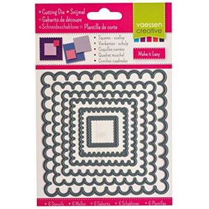 Creative Shell Dies - Metal, Grey - 12x12cm - Die-cutting Creative Shell Dies - Metal, Grey - 12x12cm - Die-cutting