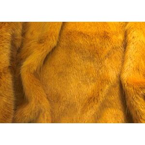 CRS Fur Fabrics Super Luxury Faux Fur Fabric Material Swiss Golden Yellow, 1Mtr 150cm x 100cm CRS Fur Fabrics Super Luxury Faux Fur Fabric Material Swiss Golden Yellow, 1Mtr 150cm x 100cm