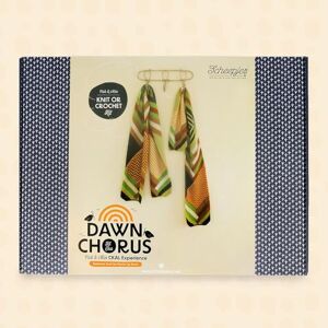 Scheepjes CKAL Goldcrest Scarf Knitting and Crocheting Kit 1 Set Scheepjes CKAL Goldcrest Scarf Knitting and Crocheting Kit 1 Set