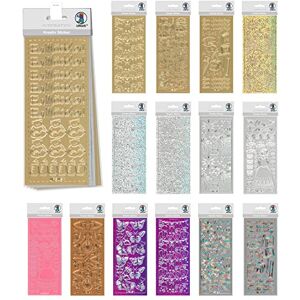 Ursus 59260007 - Creative Sticker Set Girl - Self-Adhesive, Easy Peel, Suitable for Card Making Ursus 59260007 - Creative Sticker Set Girl - Self-Adhesive, Easy Peel, Suitable for Card Making