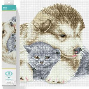 DIAMOND DOTZ DQ9 Intermediate Kit, Besties, 41 x 33cm,DQ9 Kit DIAMOND DOTZ DQ9 Intermediate Kit, Besties, 41 x 33cm,DQ9 Kit