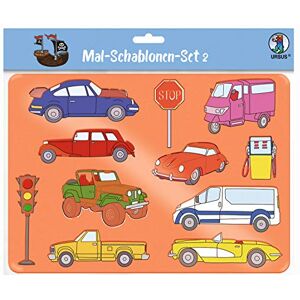 Ursus Colouring Set 2 for Children, 6 Transparent Stencils with Different Designs, Plastic and 6 Templates, 26,8 x 18,9 x 0,2 cm Ursus Colouring Set 2 for Children, 6 Transparent Stencils with Different Designs, Plastic and 6 Templates, 26,8 x 18,9 x 0,2 cm