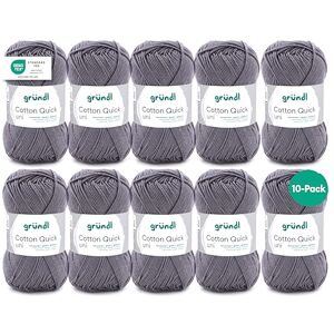 Gründl Cotton Quick Uni Multicolor Yarn - Knitting & Crochet - 50g Gründl Cotton Quick Uni Multicolor Yarn - Knitting & Crochet - 50g