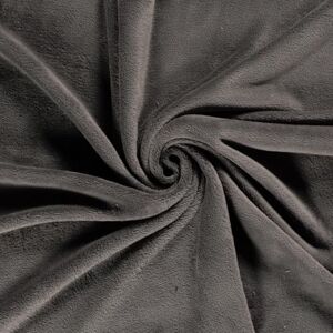 CRS Fur Fabrics Double Sided Coral Cuddle Fleece Fabric Material Taupe Grey 1MTR CRS Fur Fabrics Double Sided Coral Cuddle Fleece Fabric Material Taupe Grey 1MTR