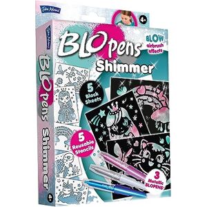John Adams BLOPENS® Shimmer: Blow shimmer airbrush effects Arts & crafts Ages 4+ John Adams BLOPENS® Shimmer: Blow shimmer airbrush effects Arts & crafts Ages 4+