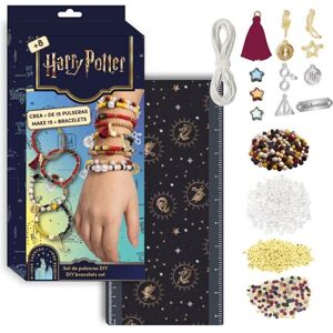 CERDÁ LIFE'S LITTLE MOMENTS Harry Potter DIY Bracelet Set Creative Kit with Beads, Elastic and Magic Charms from Hogwarts Houses Design 15+ Bracelets in Magic Style CERDÁ LIFE'S LITTLE MOMENTS Harry Potter DIY Bracelet Set Creative Kit with Beads, Elastic and Magic Charms from Hogwarts Houses Design 15+ Bracelets in Magic Style