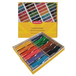 Derwent Lakeland Jumbo Colouring Pencils for Kids School Pack of 144 Coloured Pencils, Kids Colouring Pencils for Arts and Crafts, Assorted Colours, Class Pack, School Supplies, Bulk Pencil Set Derwent Lakeland Jumbo Colouring Pencils for Kids School Pack of 144 Coloured Pencils, Kids Colouring Pencils for Arts and Crafts, Assorted Colours, Class Pack, School Supplies, Bulk Pencil Set