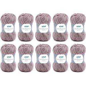 Gründl Lisa Premium Jeans Knitting Yarn with Colour Gradient Soft and Skin-Friendly 100% Acrylic 10 Balls 50 g / 133 m Needle Size 3.5-4.5 Grey Brown Gründl Lisa Premium Jeans Knitting Yarn with Colour Gradient Soft and Skin-Friendly 100% Acrylic 10 Balls 50 g / 133 m Needle Size 3.5-4.5 Grey Brown