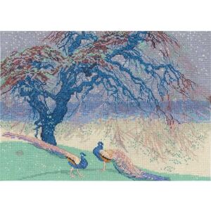 DMC "The British Museum When Winter Wanes Cross Stitch Kit, Multi-Colour DMC "The British Museum When Winter Wanes Cross Stitch Kit, Multi-Colour