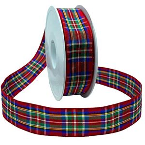 Morex Royal Stewart Tartan Ribbon - Ribbon for Crafts & Decorations Morex Royal Stewart Tartan Ribbon - Ribbon for Crafts & Decorations