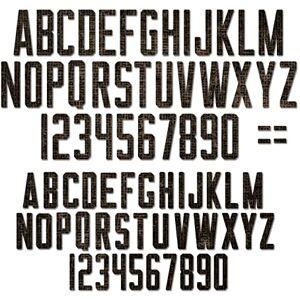 Sizzix Thinlits Die Set 73PK Alphanumeric Theory by Tim Holtz 665924 Chapter 3 2022, Plastic Paper, Multicolor, One Size Sizzix Thinlits Die Set 73PK Alphanumeric Theory by Tim Holtz 665924 Chapter 3 2022, Plastic Paper, Multicolor, One Size