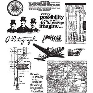 Stampers Anonymous Tim Holtz Warehouse District Stamp, Rubber, Foam Stampers Anonymous Tim Holtz Warehouse District Stamp, Rubber, Foam