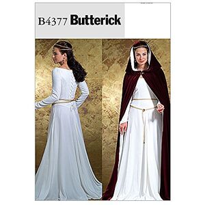 Butterick Patterns B4377 Size EE 14-16-18-20 Misses Costumes, Pack of 1, White Butterick Patterns B4377 Size EE 14-16-18-20 Misses Costumes, Pack of 1, White