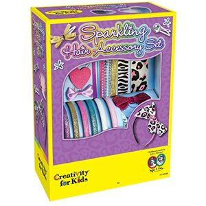 Creativity for Kids Sparkling Hair Accessory Set - Make Fashionable Hair Accessories - Teaches Beneficial Skills - For Ages 7 and Up Creativity for Kids Sparkling Hair Accessory Set - Make Fashionable Hair Accessories - Teaches Beneficial Skills - For Ages 7 and Up