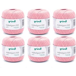 Gründl Light Cotton Crochet Thread - Crocheting Cotton 566m Gründl Light Cotton Crochet Thread - Crocheting Cotton 566m