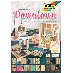 Folia Blok z motywami Sródmiescie 24x34cm 26 arkuszy Folia Blok z motywami Sródmiescie 24x34cm 26 arkuszy