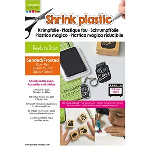 Creative Labs Schrumpf Kunststoff, gefrostet, 250 Blatt, 21 x 30 cm, Fun Arts and Crafts Projekte für alle Altersgruppen, Frosted Creative Labs Schrumpf Kunststoff, gefrostet, 250 Blatt, 21 x 30 cm, Fun Arts and Crafts Projekte für alle Altersgruppen, Frosted