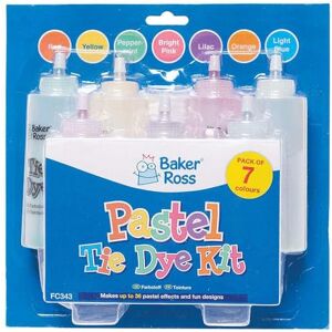 Baker Ross Pastel tie dye kit per Pack, Paint Sets, Assorted Baker Ross Pastel tie dye kit per Pack, Paint Sets, Assorted