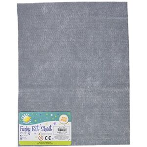 9 x 12" Acrylic Felt, Grey, Sheets, Coloured Square, Crafting Fabric, Stick with Glue Adhesive Pritt Sticks, for Sewing, Patchwork, Crafts 9 x 12" Acrylic Felt, Grey, Sheets, Coloured Square, Crafting Fabric, Stick with Glue Adhesive Pritt Sticks, for Sewing, Patchwork, Crafts