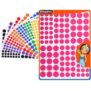 CLEOPATRE – Sticker Sheets - 6 Colors - 18 Sheets CLEOPATRE – Sticker Sheets - 6 Colors - 18 Sheets