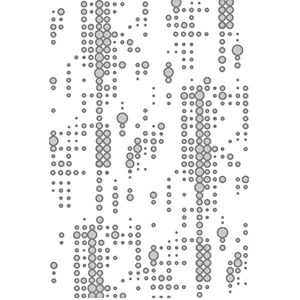 Sizzix Level Texture Fades Embossing Folder Dotted by Tim Holtz, PET, Multi-Colour, One Size Sizzix Level Texture Fades Embossing Folder Dotted by Tim Holtz, PET, Multi-Colour, One Size