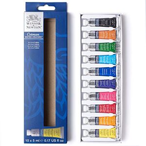 Winsor & Newton , Cotman Watercolour Set, 10 x 5ml Tubes Winsor & Newton , Cotman Watercolour Set, 10 x 5ml Tubes