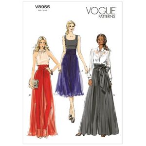 Vogue Patterns Paper Pattern, Chiffon, Multicoloured, E5 (14-16-18-20-22) Vogue Patterns Paper Pattern, Chiffon, Multicoloured, E5 (14-16-18-20-22)