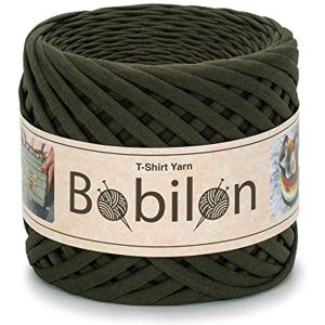 Bobilon Medium Moss Green Cotton T-Shirt Yarn 100M, 7-9mm, 320g Bobilon Medium Moss Green Cotton T-Shirt Yarn 100M, 7-9mm, 320g