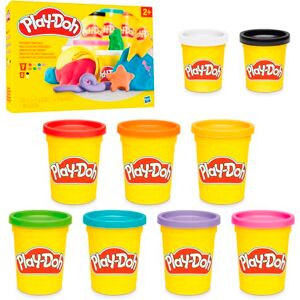 Play-Doh Favorite Colour Pack of 9 Cans, 7 x 113 g and 2 x 57 g, Incl. White & Black, Modelling Compound, Toys for Boys and Girls 2+ Years Old, Kid's Arts & Crafts Gift Idea Play-Doh Favorite Colour Pack of 9 Cans, 7 x 113 g and 2 x 57 g, Incl. White & Black, Modelling Compound, Toys for Boys and Girls 2+ Years Old, Kid's Arts & Crafts Gift Idea