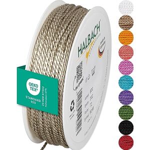 Halbach Seidenbänder Premium Cord (Mother of Pearl) Width 2 mm Length 50 m Made in Germany & Oeko-Tex Certified Shiny Satin Cord Made of Acetate Halbach Seidenbänder Premium Cord (Mother of Pearl) Width 2 mm Length 50 m Made in Germany & Oeko-Tex Certified Shiny Satin Cord Made of Acetate