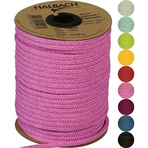 Halbach Seidenbänder Premium Paper Knitting Tube, Width: 4 mm, Length: 30 m, Tube Yarn, Fillable and Tear-Resistant, Paper Yarn for Name Badges Children's Room or Crafts, Colour: Light Pink Halbach Seidenbänder Premium Paper Knitting Tube, Width: 4 mm, Length: 30 m, Tube Yarn, Fillable and Tear-Resistant, Paper Yarn for Name Badges Children's Room or Crafts, Colour: Light Pink