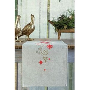 Vervaco Multi-coloured Cross Stitch Table Runner Kit - 29x102cm Vervaco Multi-coloured Cross Stitch Table Runner Kit - 29x102cm