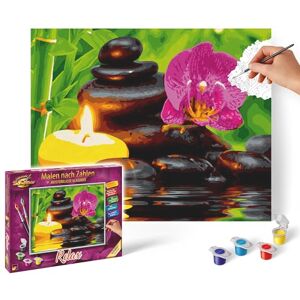 Schipper 609240918 Paint by Numbers Relax Painting Pictures for Adults Including Brush and Acrylic Paints 24 x 30 cm Schipper 609240918 Paint by Numbers Relax Painting Pictures for Adults Including Brush and Acrylic Paints 24 x 30 cm