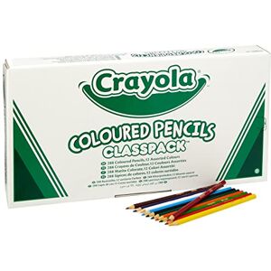 CRAYOLA Colouring Pencils Assorted Colours (Pack of 288) Perfect for School Classrooms CRAYOLA Colouring Pencils Assorted Colours (Pack of 288) Perfect for School Classrooms