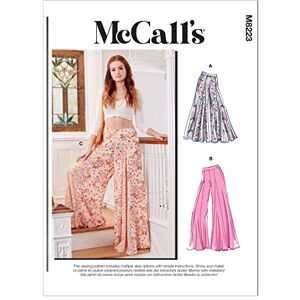 McCall's Sewing Pattern M8223ZZ ZZ (L-XL-XXL) Misses' Pants McCall's Sewing Pattern M8223ZZ ZZ (L-XL-XXL) Misses' Pants