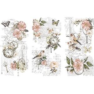 Thymeless Designs - Memories of Paris - Rub on Transfers for Crafts and Furniture Thymeless Designs - Memories of Paris - Rub on Transfers for Crafts and Furniture