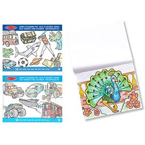 Melissa & Doug Bundle of 3 Jumbo Colouring Pads Animals, Vehicles and Blue 3 years+ Gift for Boy or Girl, 45017 Melissa & Doug Bundle of 3 Jumbo Colouring Pads Animals, Vehicles and Blue 3 years+ Gift for Boy or Girl, 45017