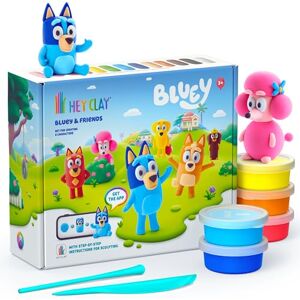 HEY CLAY Bluey & Friends Set 15 Cans of Air Dry Clay with Sculpting Tools HEY CLAY Bluey & Friends Set 15 Cans of Air Dry Clay with Sculpting Tools
