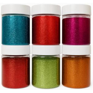 Springboard Supplies Springboard Craft Glitter Shakers 6-Pack (100g Each), Assorted Bright Colours for Kids Slime, Resin Art & EYFS Displays Springboard Supplies Springboard Craft Glitter Shakers 6-Pack (100g Each), Assorted Bright Colours for Kids Slime, Resin Art & EYFS Displays