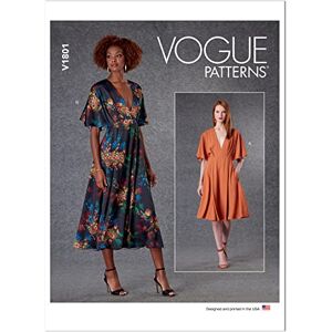 Vogue Patterns V1801ZZ Misses Dress ZZ (L-XL-XXL) Vogue Patterns V1801ZZ Misses Dress ZZ (L-XL-XXL)