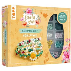 TOPP Lovely You Jewellery Set #GirlPower. 5 Bracelet Instructions and Materials. Over 400 Beads: Instructions, Friendship Test, Over 400 Colourful Beads, Heart, Smiley Beads, Letter Beads TOPP Lovely You Jewellery Set #GirlPower. 5 Bracelet Instructions and Materials. Over 400 Beads: Instructions, Friendship Test, Over 400 Colourful Beads, Heart, Smiley Beads, Letter Beads