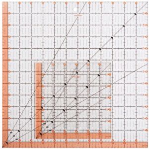 Fiskars Square Acrylic Ruler, 2 Piece Set, Basic Fiskars Square Acrylic Ruler, 2 Piece Set, Basic